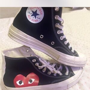 Converse x PLAY Comme des Garçons Chucks.